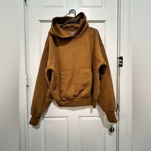 YZY x GAP hoodie in brown